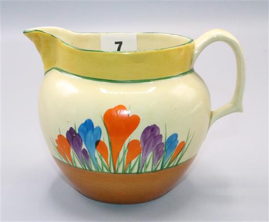 Clarice Cliff cream jug